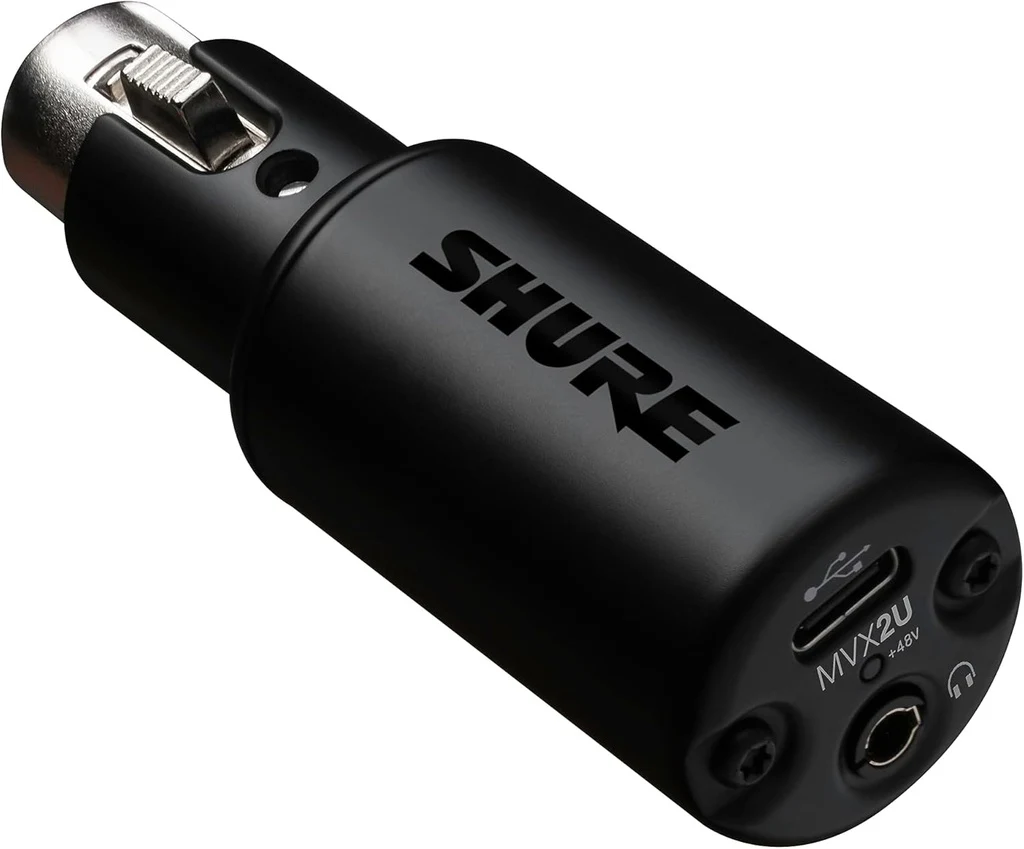 Interfaz de audio Shure MVX2U