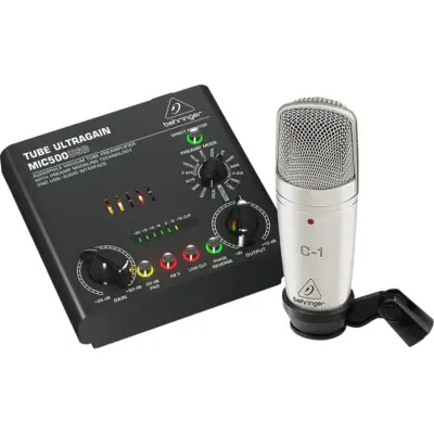 Interfaz USB y Micrófono C1 Behringer Voice Studio