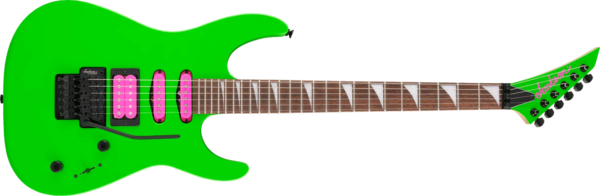 Jackson X Series Dinky DK3XR HSS Guitarra Eléctrica Neon Green