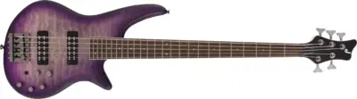 Bajo eléctrico Jackson JS3Q Spectra 5 cuerdas Purple Phaze