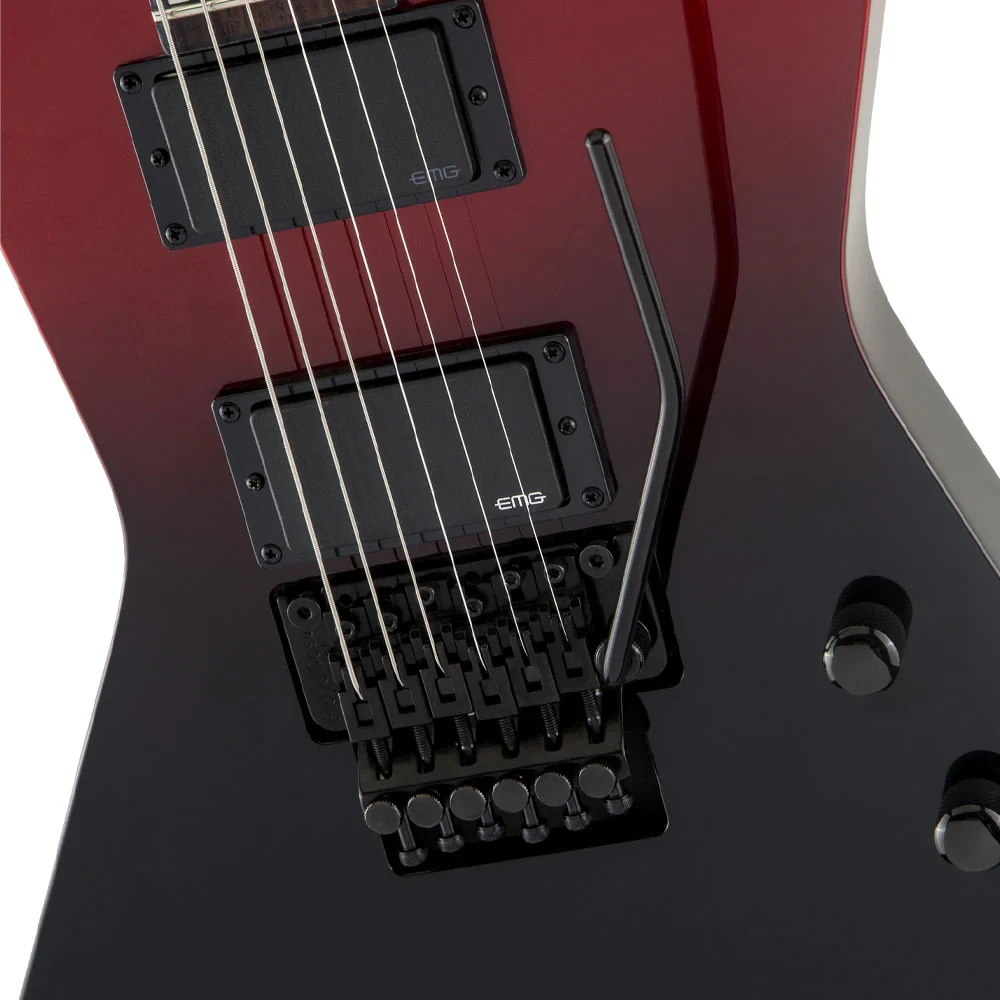 Jackson Demmelition Fury PD Signature Phil Demmel - Red Tide Fade - Imagen 3