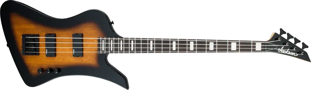 Bajo eléctrico Jackson JS Series Kelly Bird IV Tobacco Burst - Imagen 2