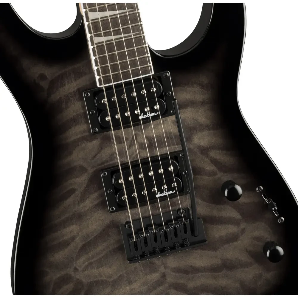 Jackson JS20 Dinky 2PT (Transparent Black Burst) - Imagen 2