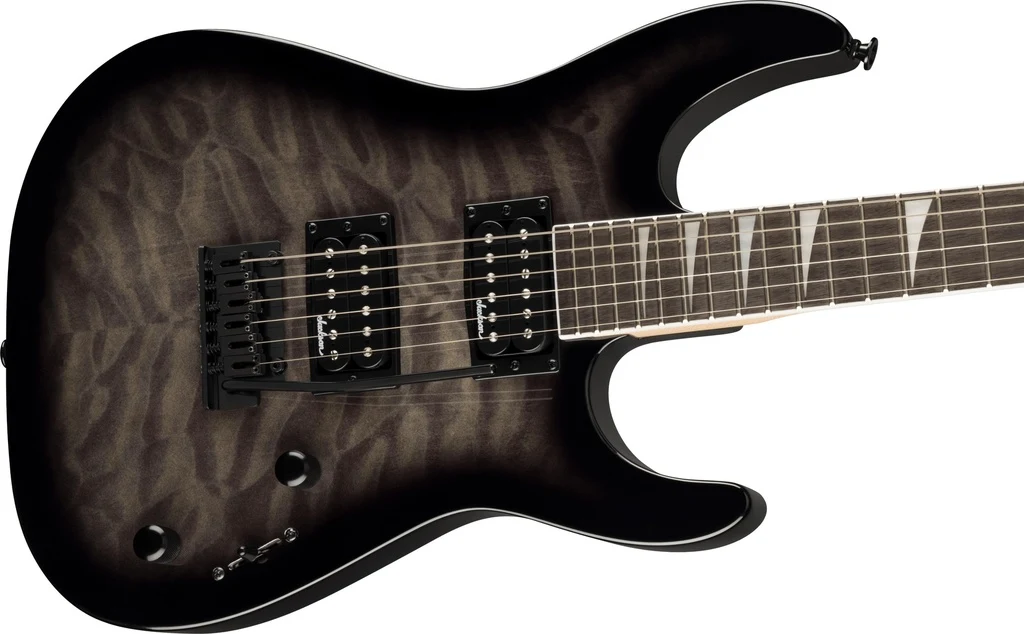Jackson JS20 Dinky 2PT (Transparent Black Burst) - Imagen 4