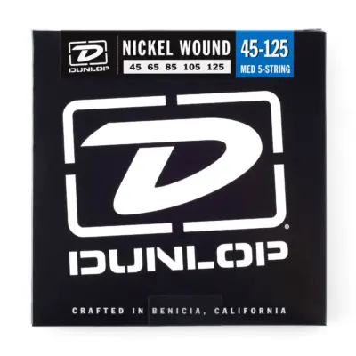 Juego de Cuerdas para Bajo Medium Nickel 45-125
