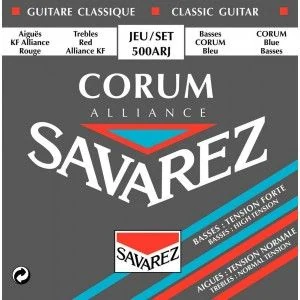 Juego de cuerdas para guitarra clásica Savarez Corum Alliance 500ARJ