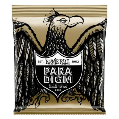Juego de Cuerdas Paradigm Extra Light 80/20 Bronce Ernie Ball