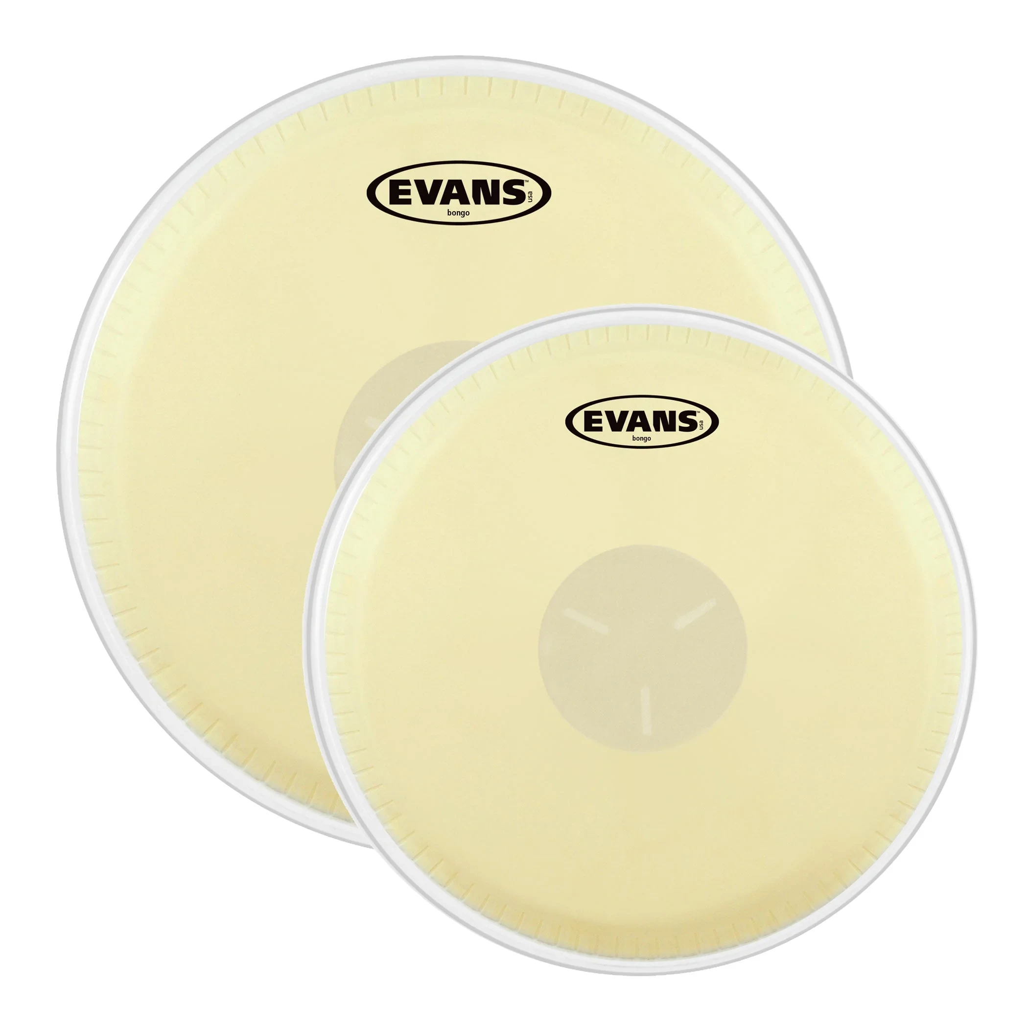 Juego de Parches para Bongo Evans de 7 y 8 Pulgadas
