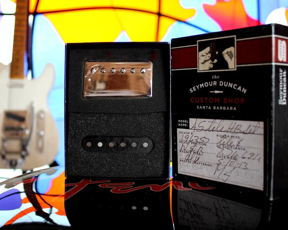 Juego de Pastillas Custom Tele 1-Single Coil 1-Humbucker Alnico