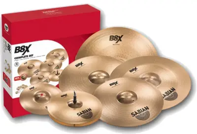 Juego de Platillos B8 10", 14", 16", 18", 20" Sabian