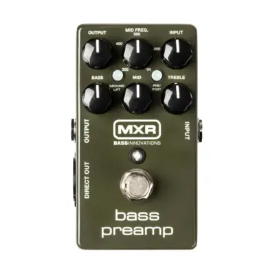 Pedal Preamp para Bajo MXR M81 de Jim Dunlop