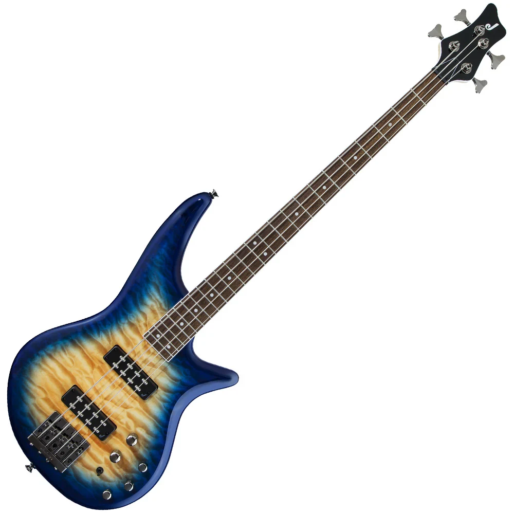 Bajo eléctrico Jackson JS3Q Spectra IV Amber Blue Burst - Imagen 2
