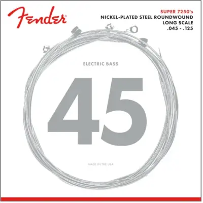 JUEGO 5 CDAS BAJO 45-125 SUPER 7250 FENDER