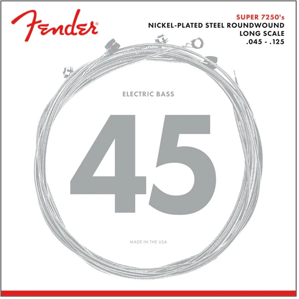 JUEGO 5 CDAS BAJO 45-125 SUPER 7250 FENDER