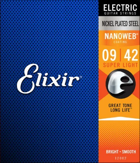 Juego de Cuerdas 09/42 Nanoweb para Guitarra Eléctrica