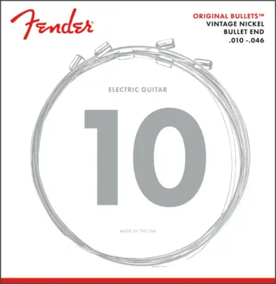 Juego de Cuerdas Fender 3150 Original Bullet 10-46 para Guitarra Eléctrica