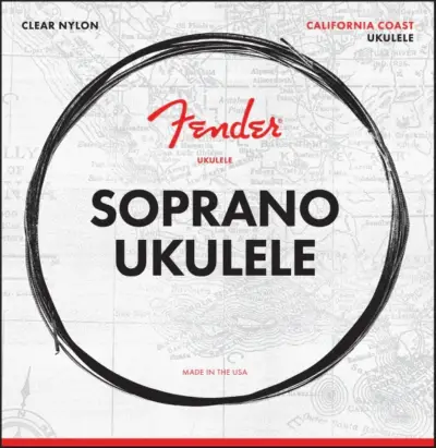 JUEGO CUERDAS NYLON UKULELE SOPRANO FENDER