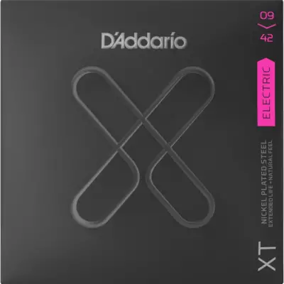 Juego de Cuerdas Nickel Wound 09-42 para Guitarra Eléctrica D'Addario