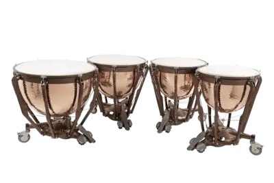 Juego de 4 Timbales Ludwig-Musser Orquestales de 23", 26", 29" y 32"