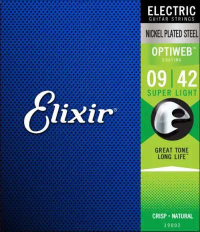 Juego de Cuerdas 09/42 Optiweb Elixir