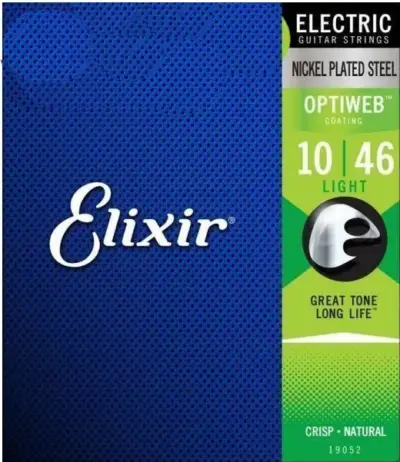 Juego de Cuerdas 10/46 Optiweb Elixir para Guitarra Eléctrica