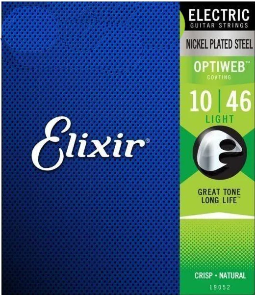 Juego de Cuerdas 10/46 Optiweb Elixir para Guitarra Eléctrica