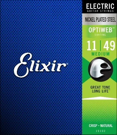 Juego de Cuerdas 11/49 Optiweb Elixir
