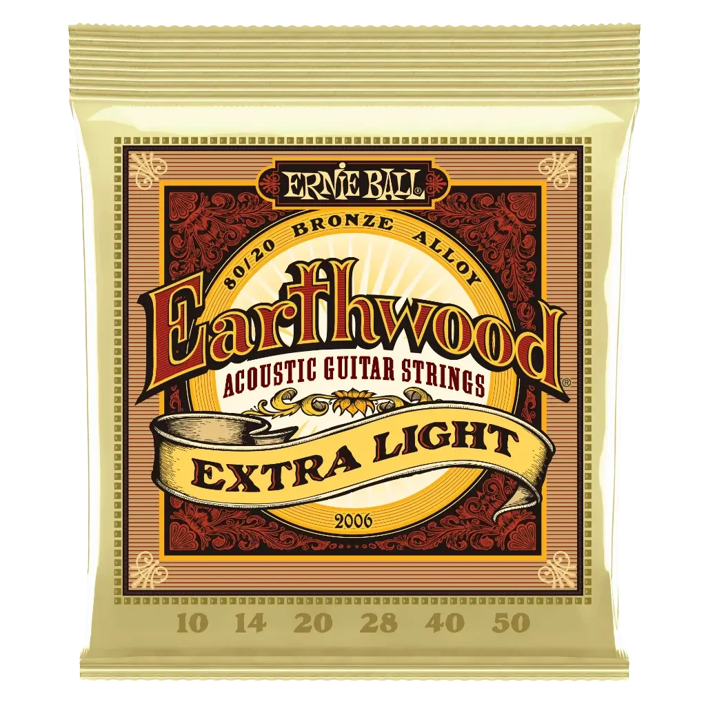 Juego de Cuerdas Ernie Ball 2006 – 80/20 Bronze para Guitarra Acústica