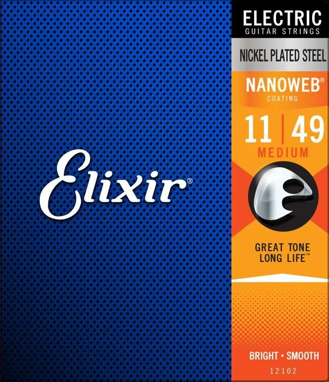 Juego de Cuerdas para Guitarra Eléctrica 11/49 Elixir
