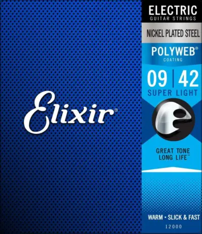 Juego de Cuerdas para Guitarra Eléctrica 09-42 Elixir