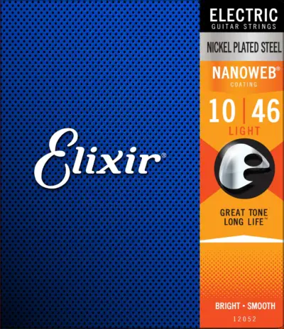 Juego de Cuerdas para Guitarra Eléctrica 10-46 Elixir