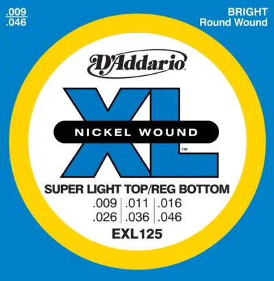 Juego de Cuerdas para Guitarra Eléctrica D'Addario EXL125
