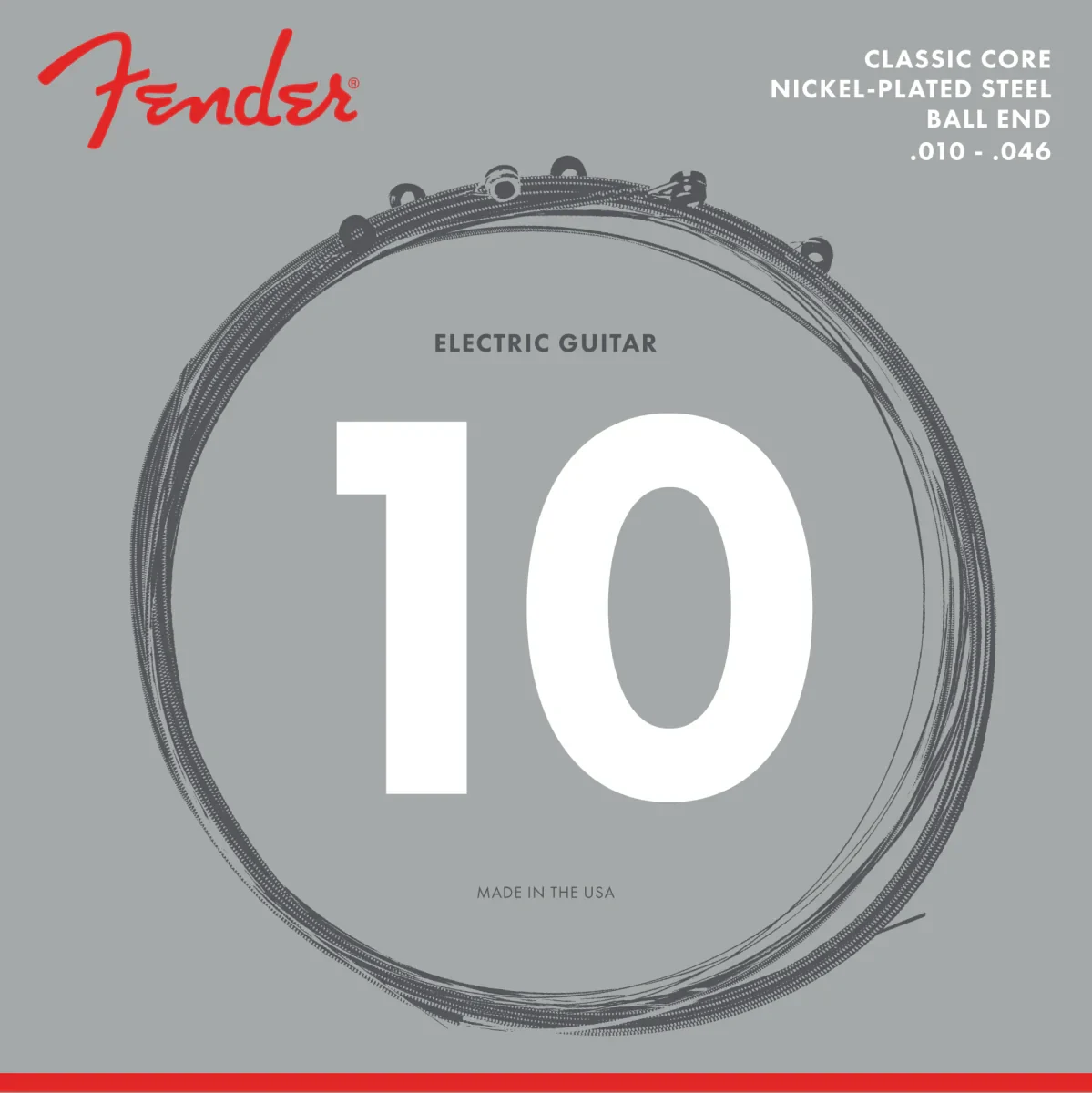 Juego de Cuerdas para Guitarra Eléctrica Fender 255R Classic Core