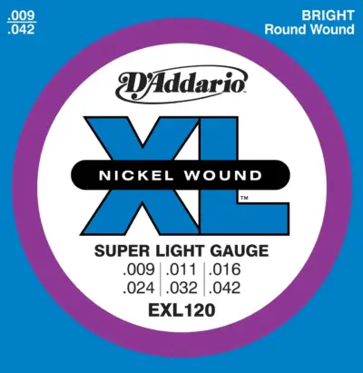 Juego de Cuerdas para Guitarra Eléctrica D'Addario EXL120