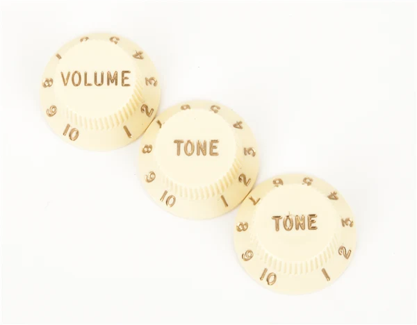 Juego de tres knobs Fender para guitarra