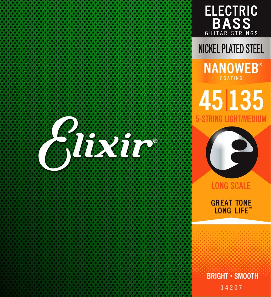 Juego de cuerdas para bajo eléctrico 45/135 Elixir