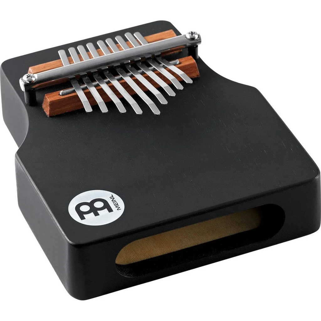 Kalimba Meinl 9 Tonos Color Negro con Base de Madera