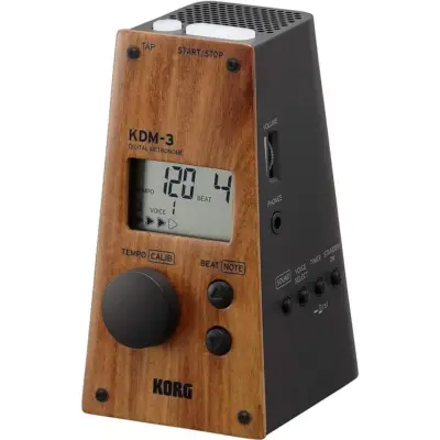 Metrónomo Digital KORG KDM-3 Wood Black