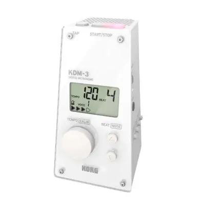 Metrónomo Digital KORG KDM-3 Blanco