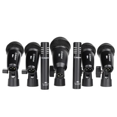 Kit de micrófonos Alctron para batería, 7 piezas