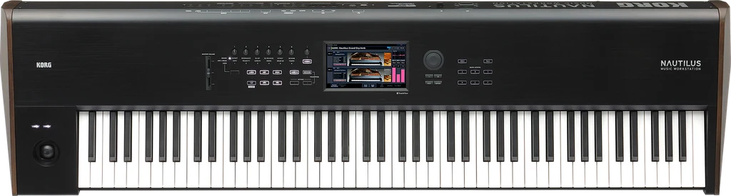 Korg Nautilus 88 - Workstation musical con teclado RH-3 y grabadora HD
