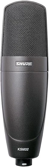Micrófono Shure KSM32 en gris carbón