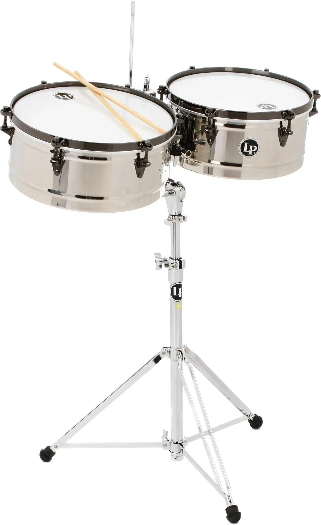 Timbales E-Class 14" y 15" Cromados