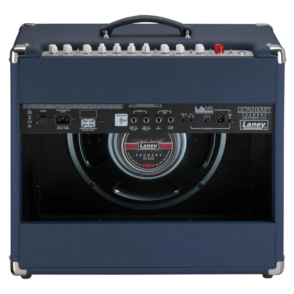 Amplificador Laney Lionheart Foundry 1x12" de 60W con Efectos Vintage - Imagen 3