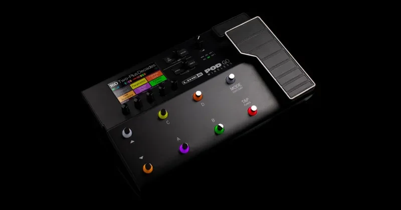 Pedal Multiefectos Line 6 Pod Go Wireless Negro - Imagen 2
