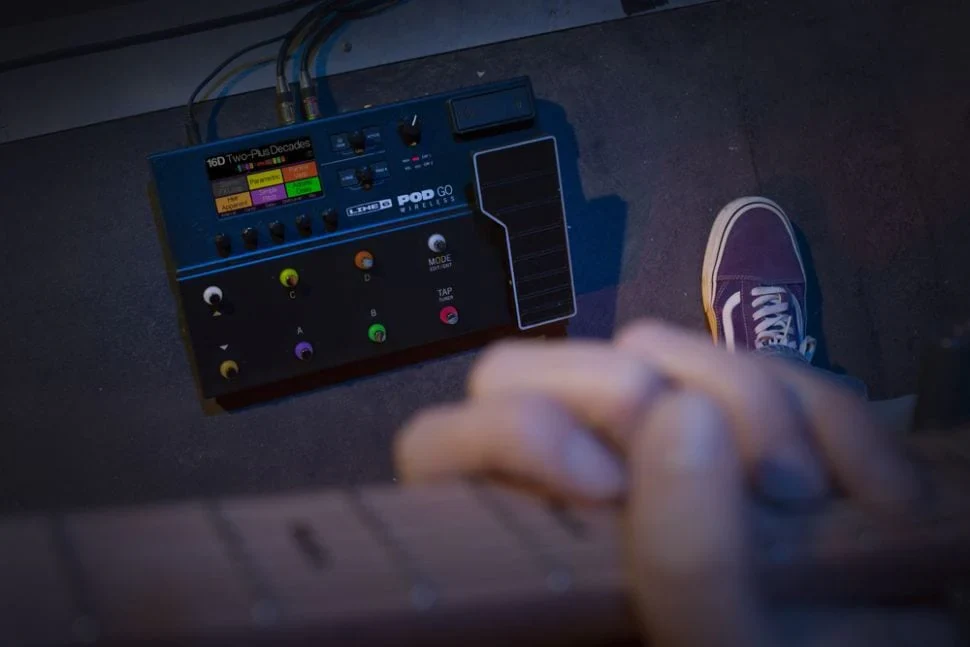 Pedal Multiefectos Line 6 Pod Go Wireless Negro - Imagen 4