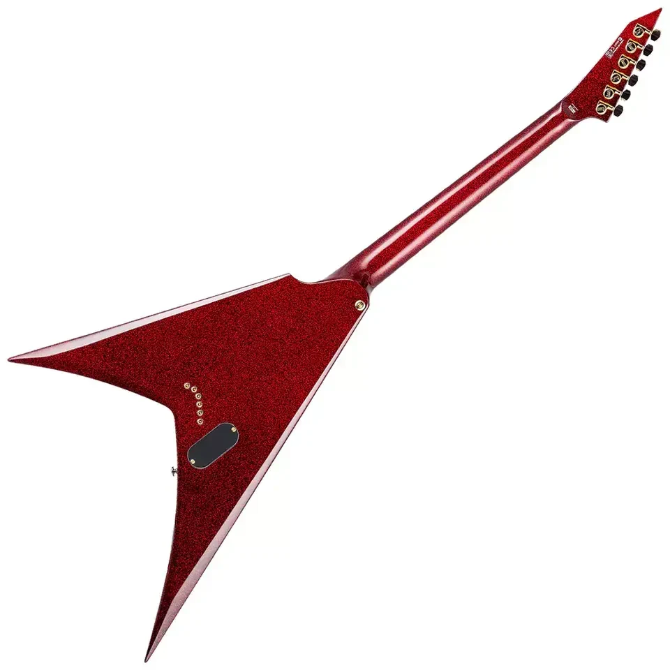 Guitarra eléctrica de 6 cuerdas Kirk Hammet Signature Red Sparkle - Imagen 2