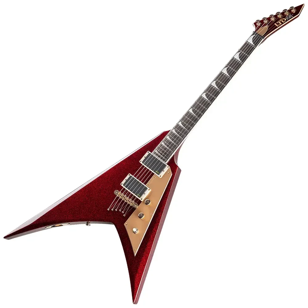 Guitarra eléctrica de 6 cuerdas Kirk Hammet Signature Red Sparkle - Imagen 3