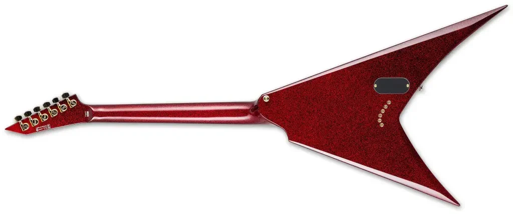 Guitarra eléctrica de 6 cuerdas Kirk Hammet Signature Red Sparkle - Imagen 6