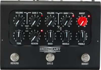 Pedal Amplificador de Guitarra Laney Ironheart Loudpedal Martin Miller 60W